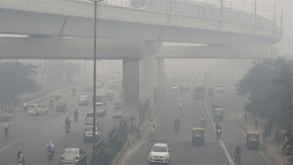 भारतकाे दिल्लीमा वायु गुणस्तर ‘अति खराब’