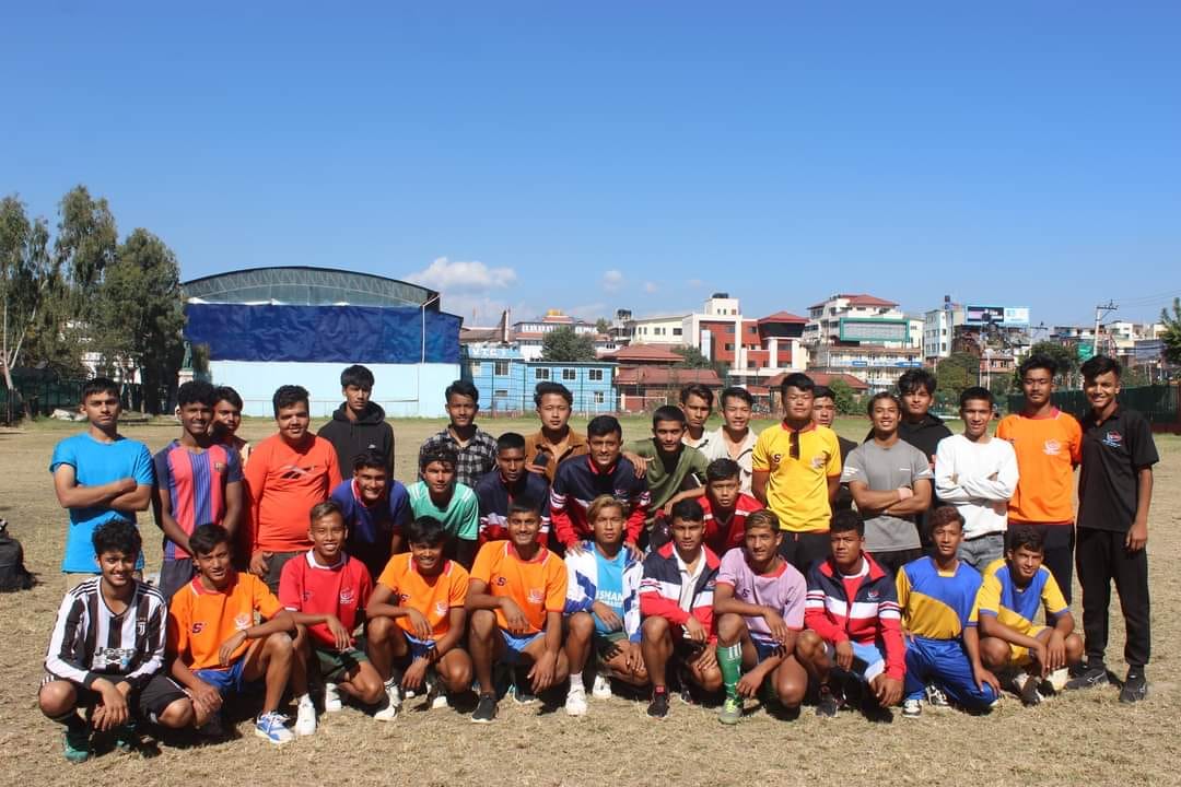 नेपाल रग्बी संघ प्रदेश १ बाट चारजना खेलाडी छनोट
